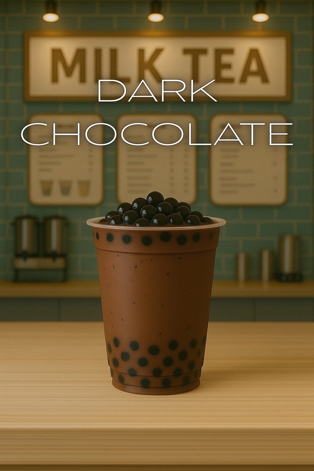 Dark Chocolate milk tea